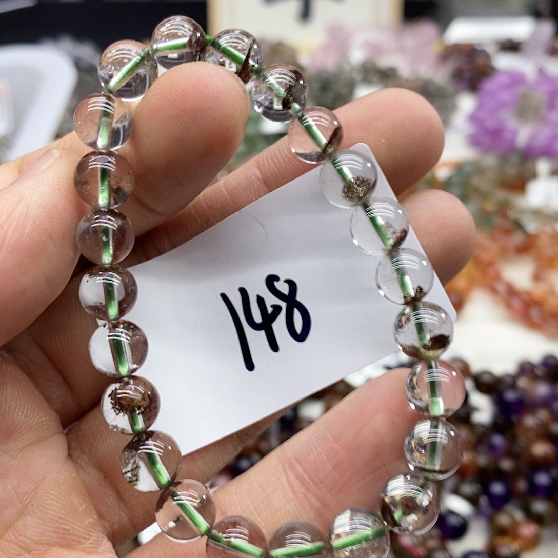 水晶手串未镶嵌天然