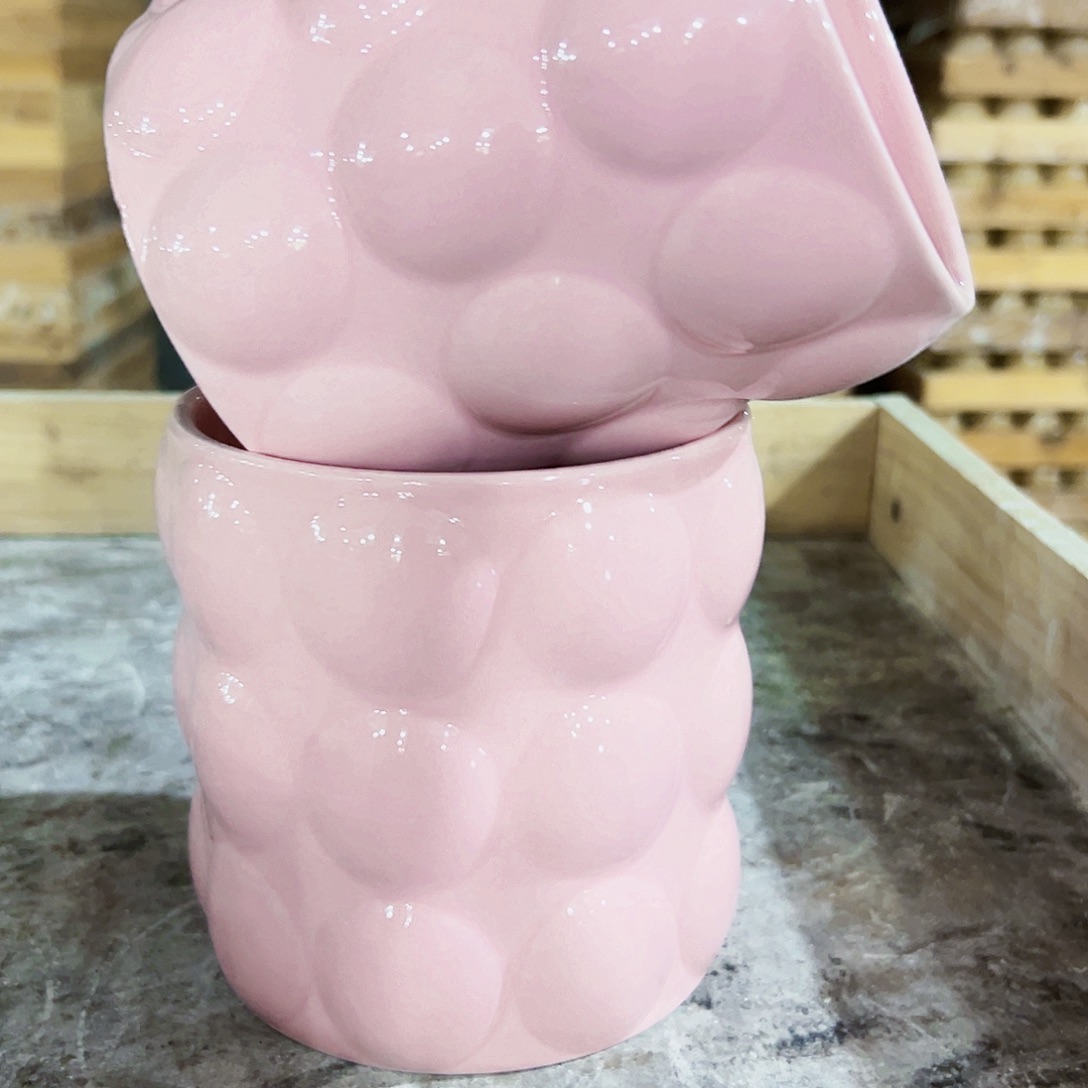 有孔，外贸尾单陶瓷花盆凑单10米包邮