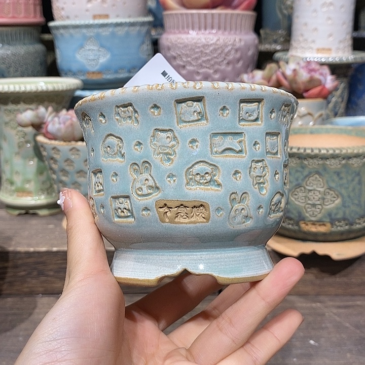 七里烧陶瓷03-13-208口径8