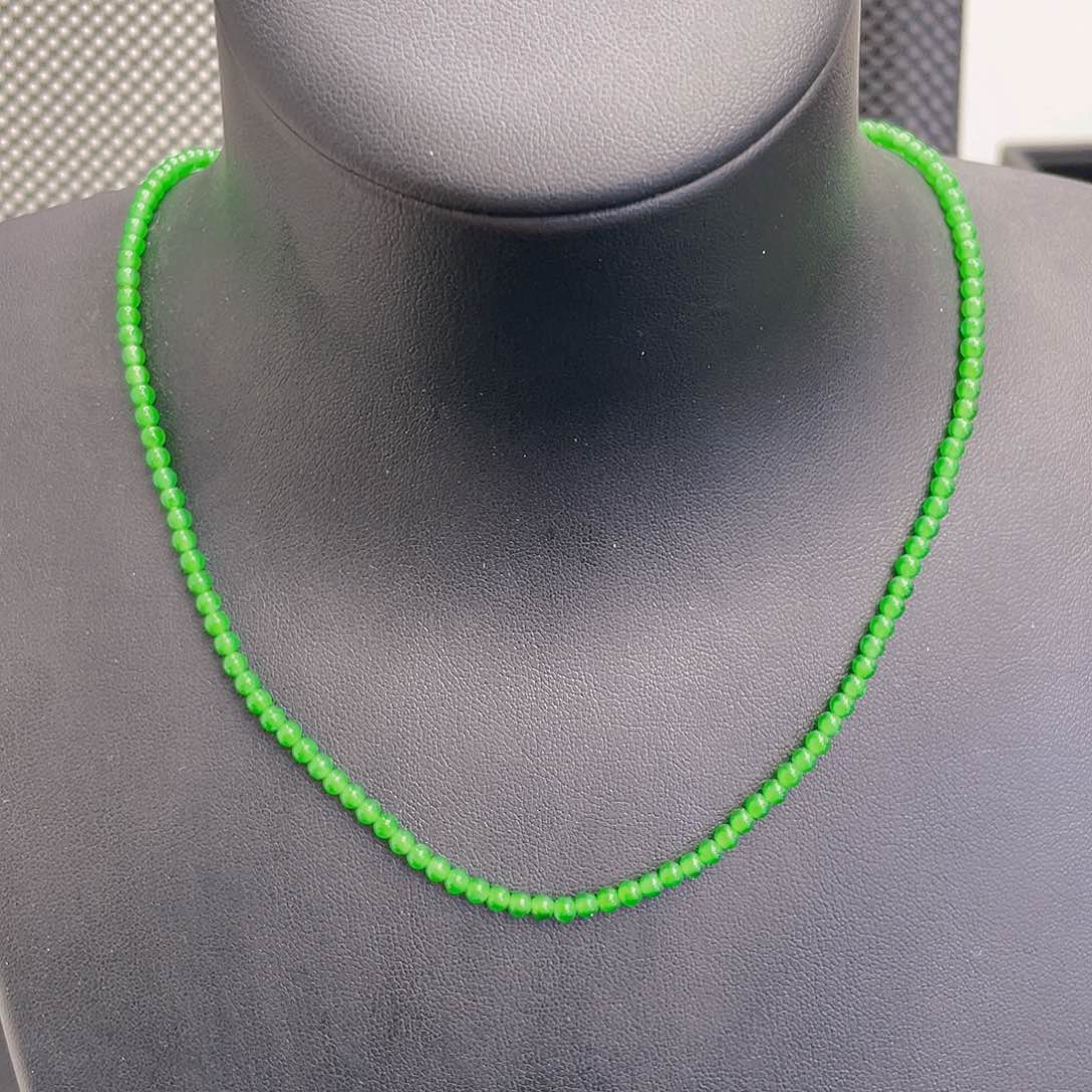 颈饰未镶嵌翡翠A货卡3 锁骨