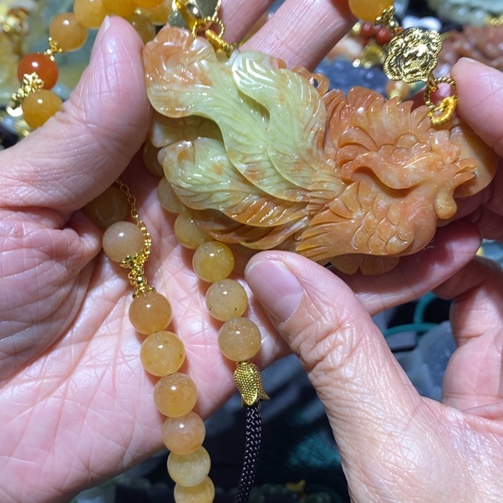 岫玉岫玉吊坠未镶嵌