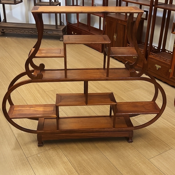 花***厦木非花葫芦形博古架