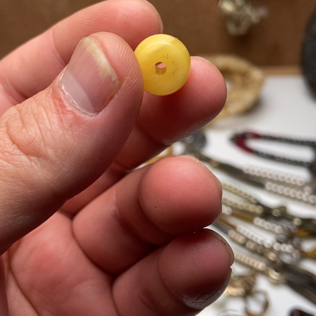 玻璃颈饰大**子藏传精品小元素的话说