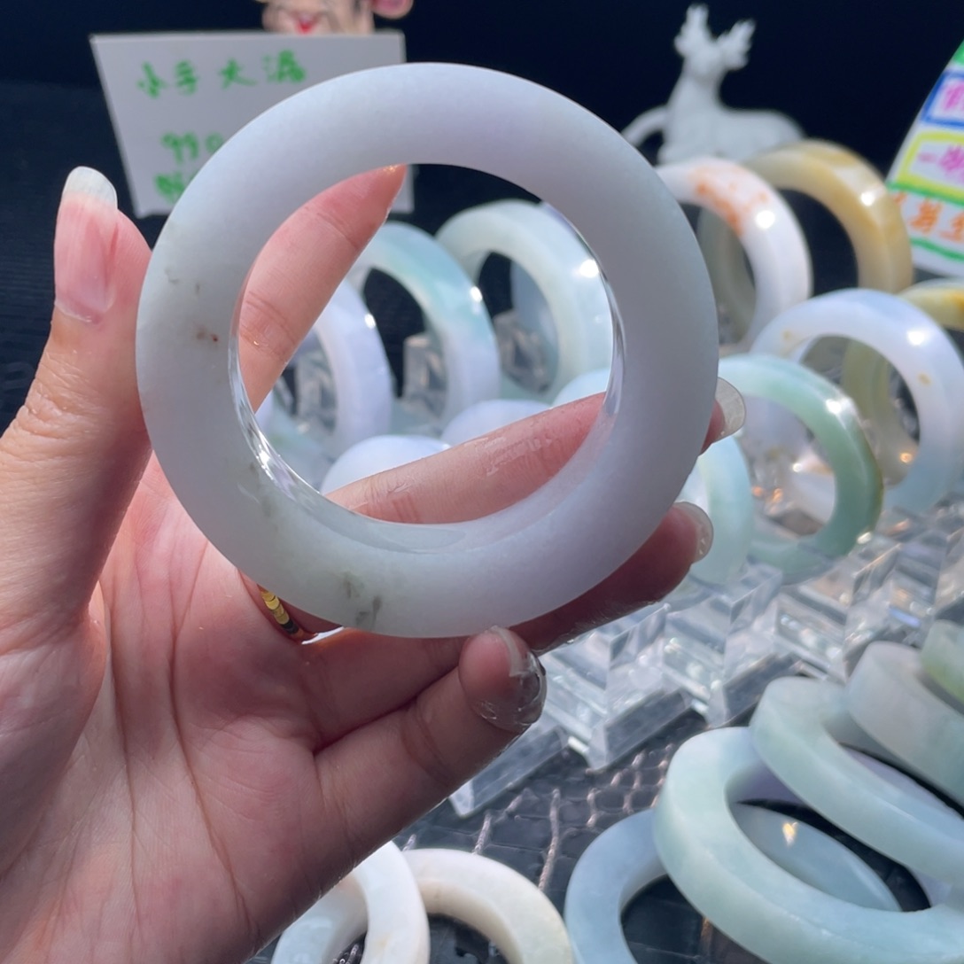 未镶嵌50-57正圈定制翡翠