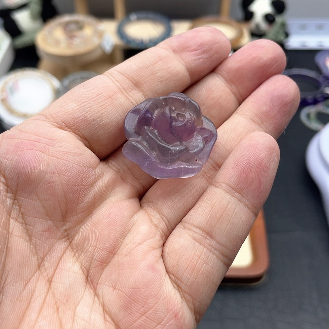 水晶手链未镶嵌玫瑰花