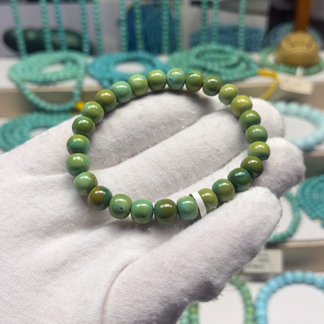 绿松石未镶嵌手链