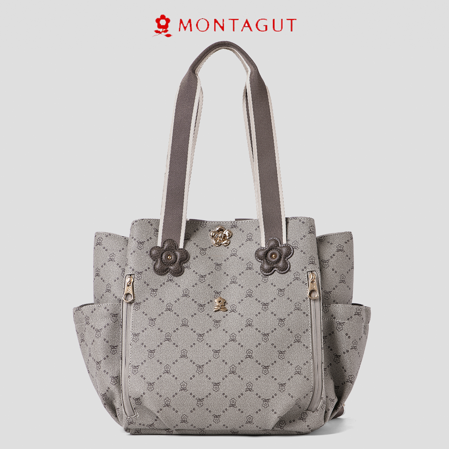 梦特娇新款单肩包女包托特包经典轻奢单肩托特包潮流休闲通勤手提