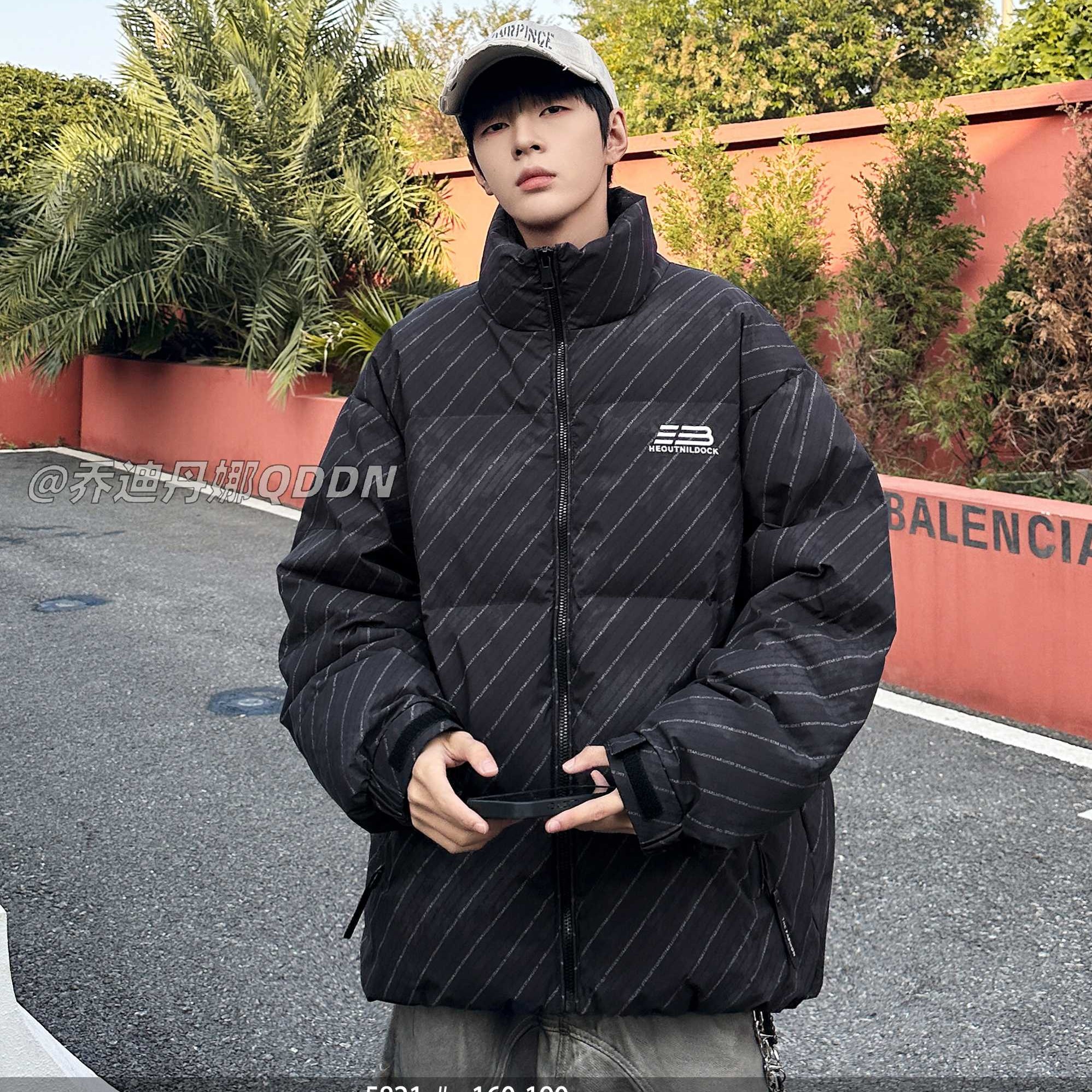 青少年潮品立领羽绒服