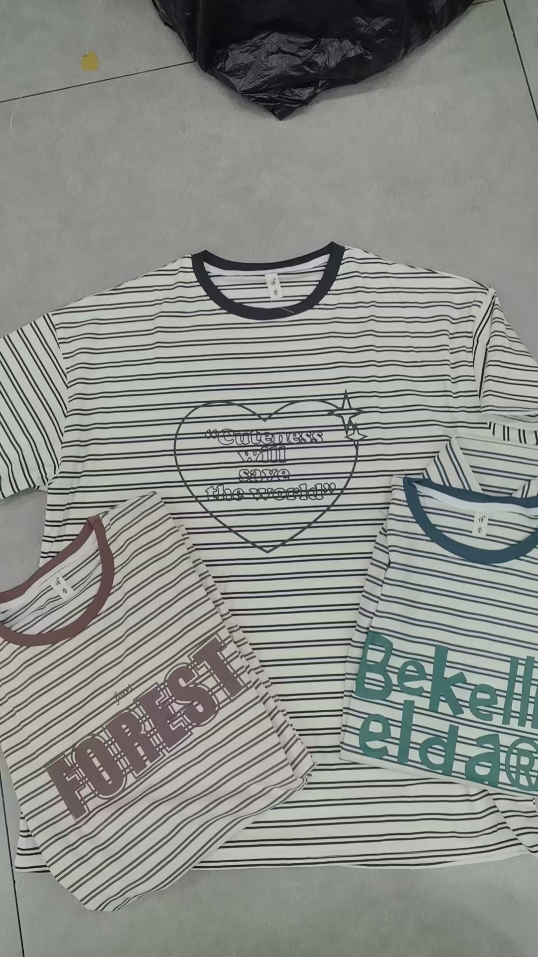 女士休闲半袖2219-A465-娇