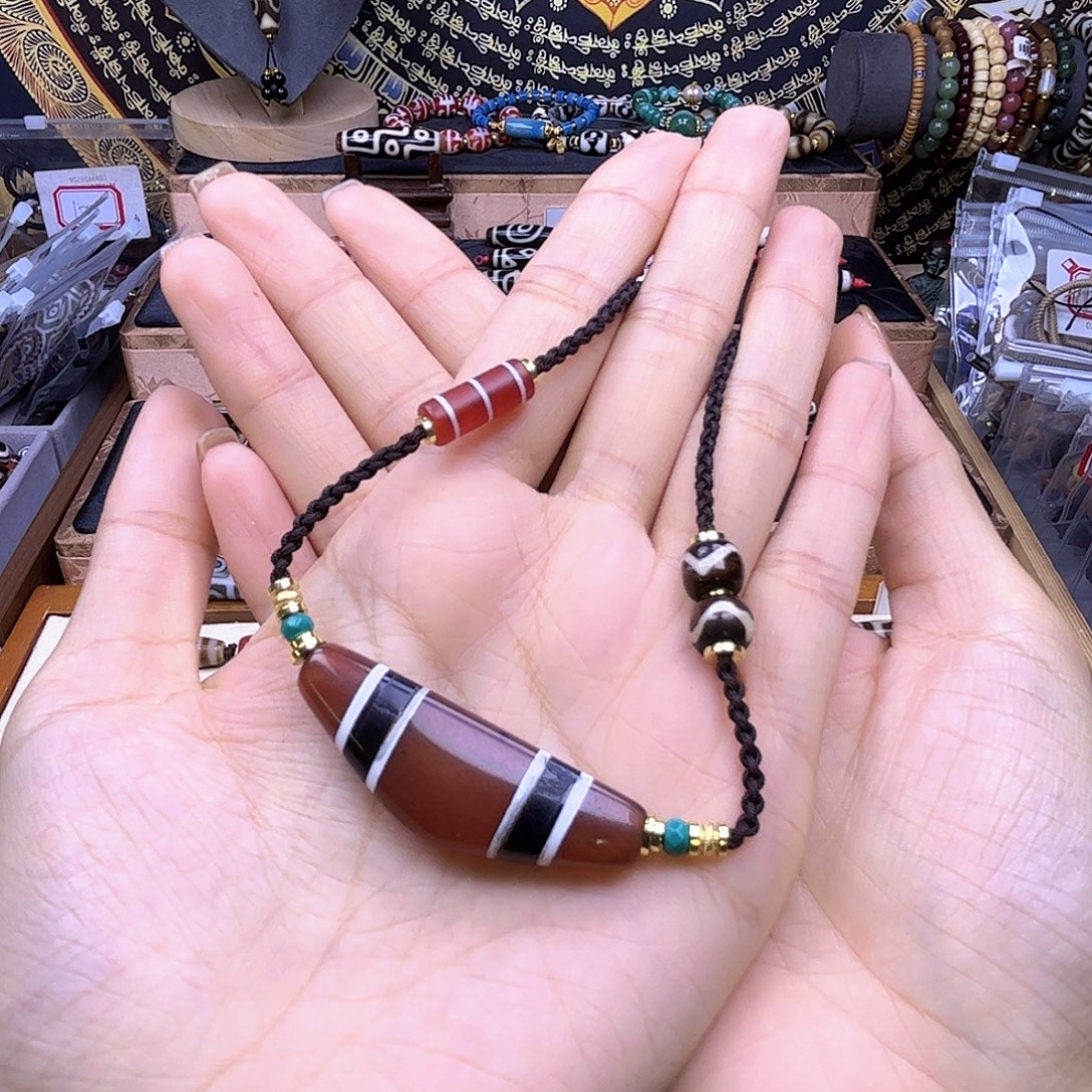 玛瑙/玉髓未镶嵌颈饰