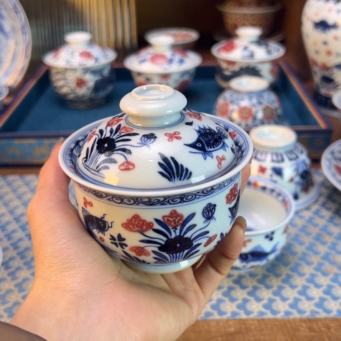 摆件景德镇手工手绘陶瓷