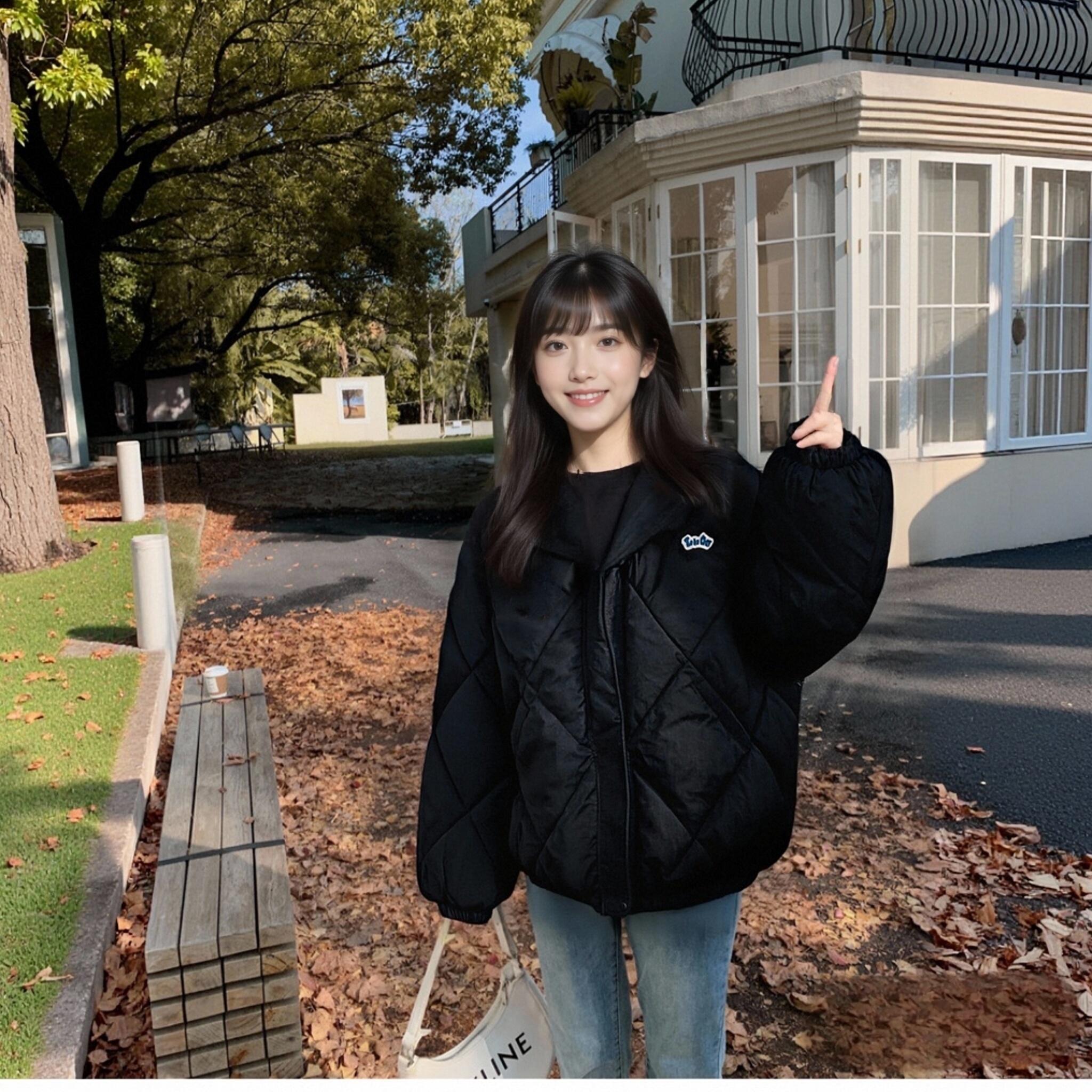 唐狮宽松宽松型常规款短款女棉服棉衣加厚秋冬127424063502