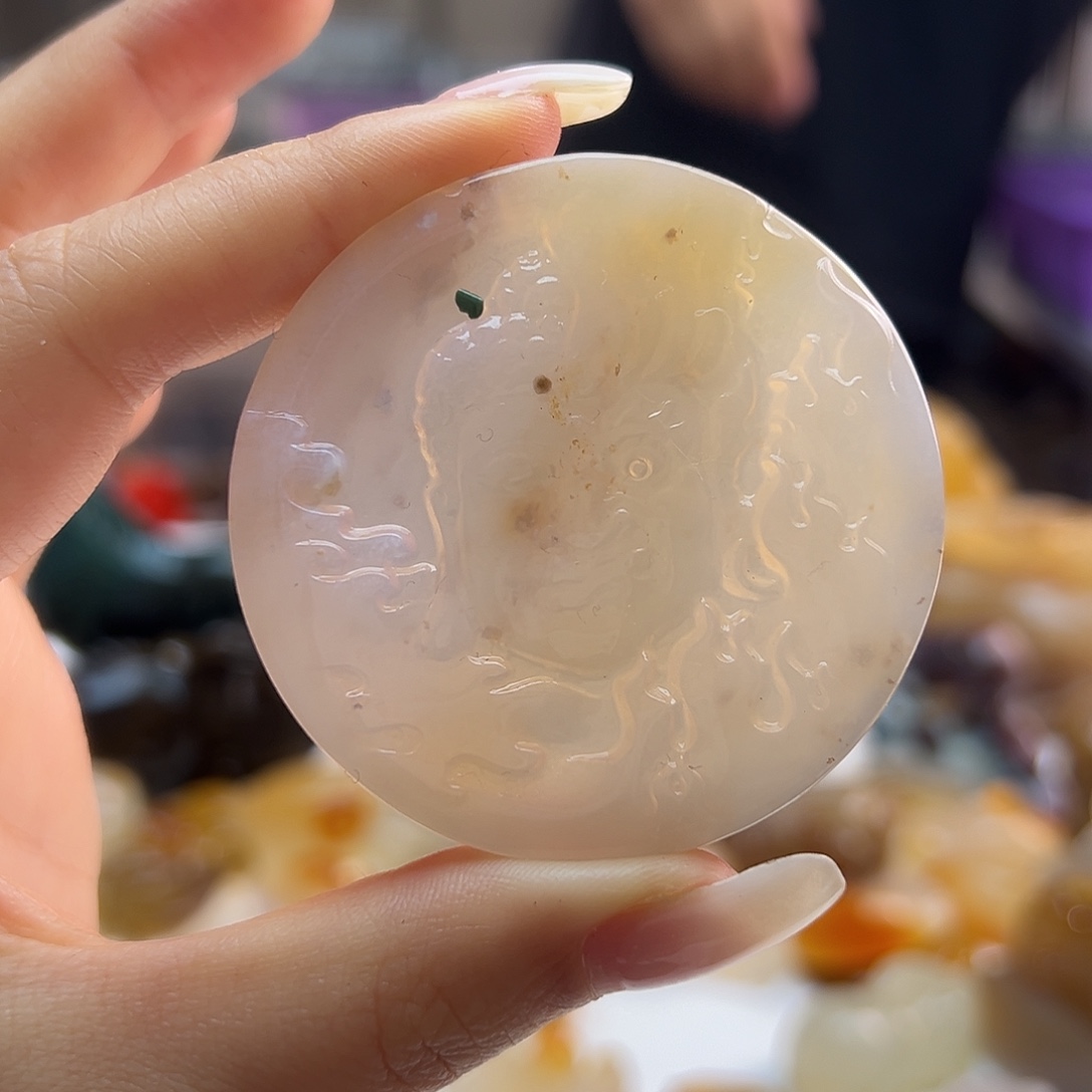 玛瑙/玉髓未镶嵌吊坠(不含链)