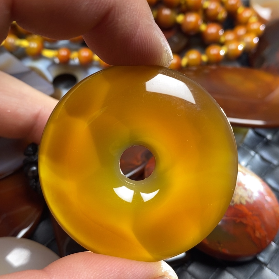 玛瑙/玉髓未镶嵌颈饰