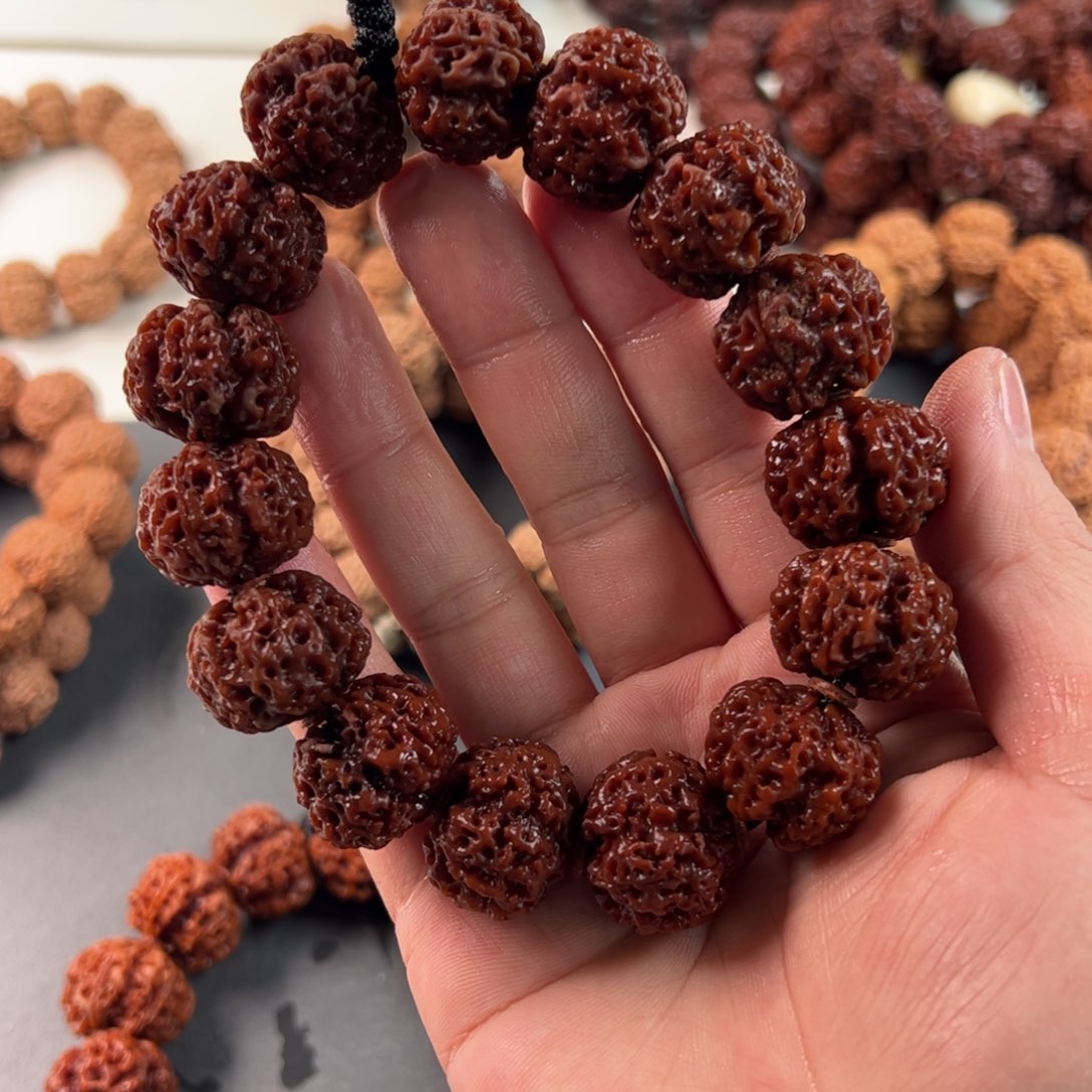 金刚菩提手串原生傲骨梅花轻奢21