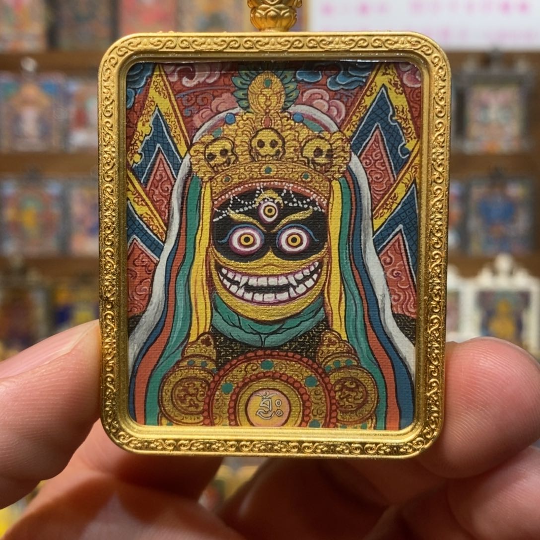 吊坠罗布老师白拉姆唐卡藏卡
