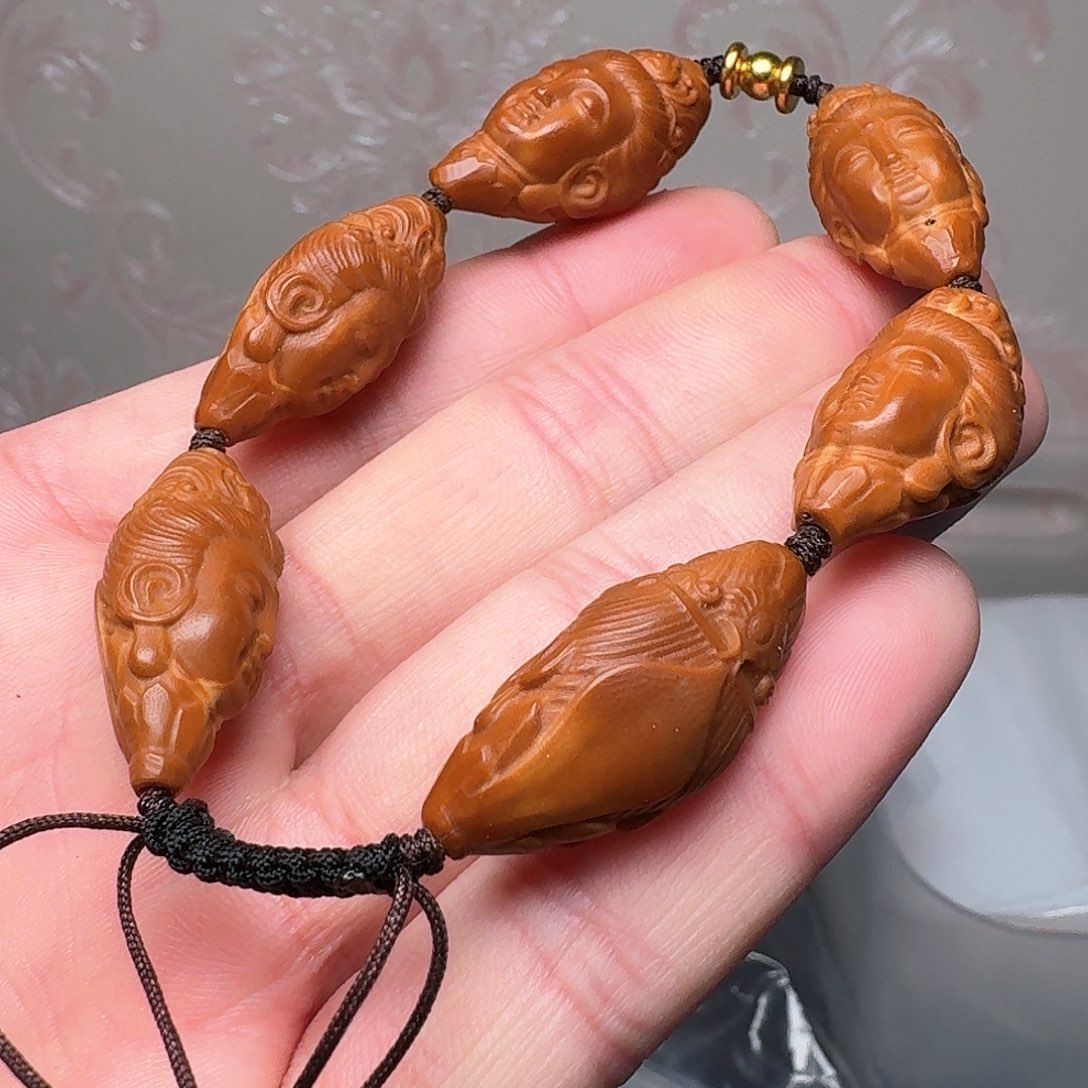 橄榄核手串过年好