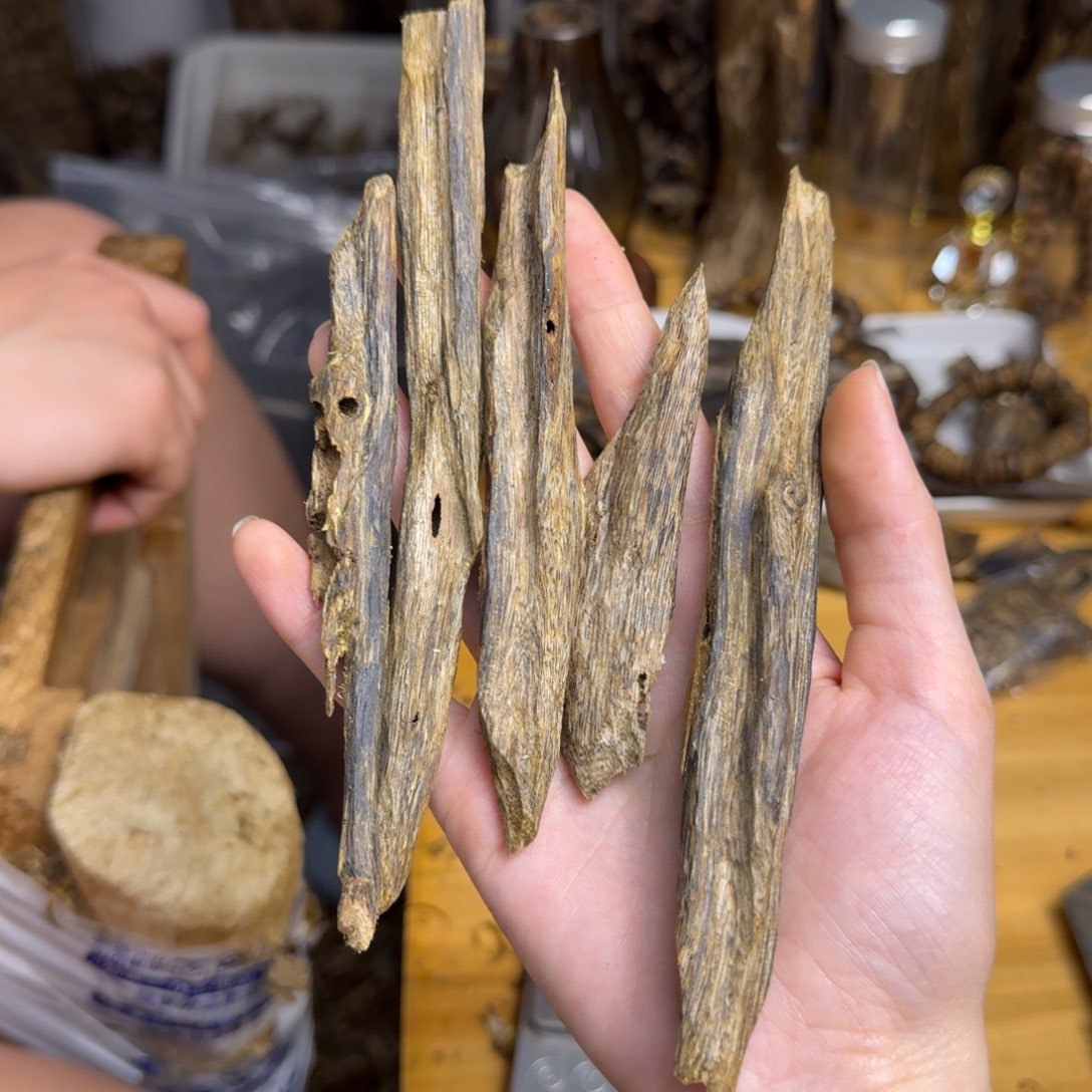 沉香沉香碎屑白棋品种块料40克