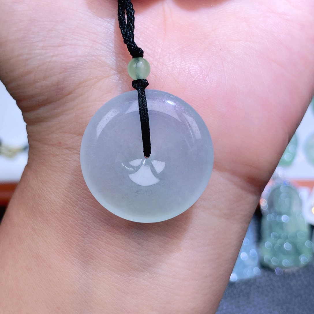 翡翠未镶嵌颈饰扣子