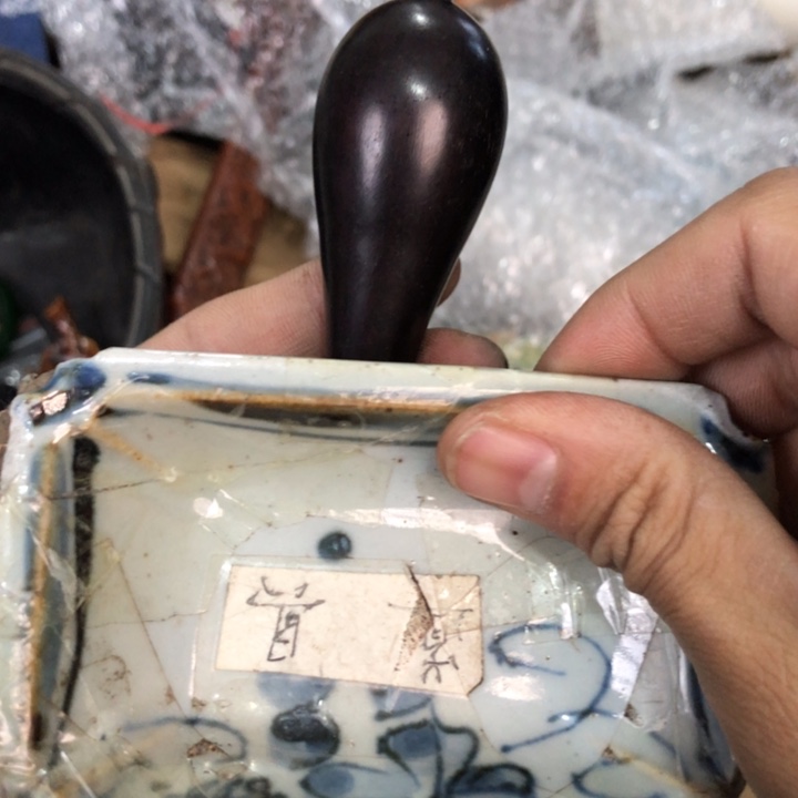 陶瓷孤品单件车里拍