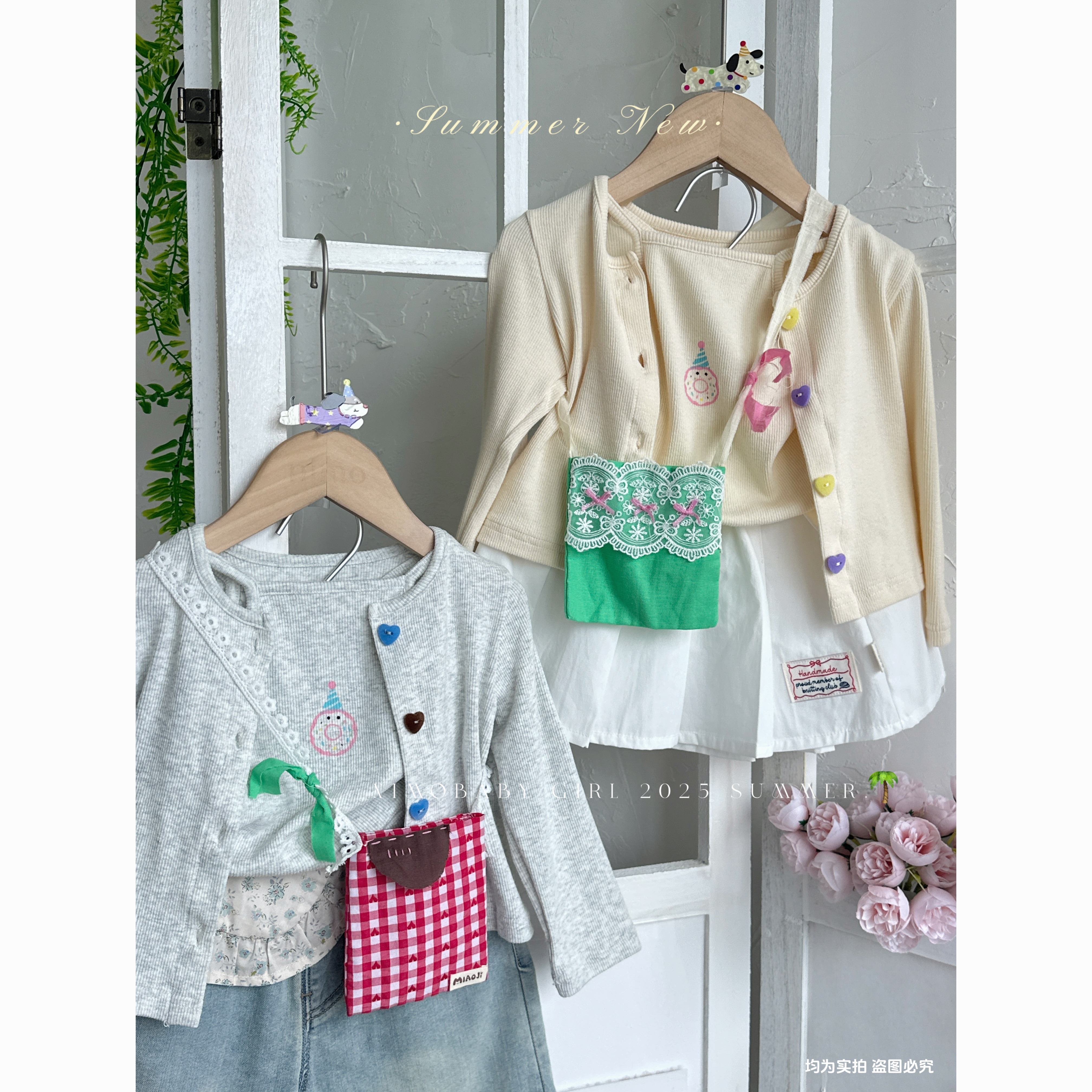 NIMO【甜甜圈】韩版夏季新款宝宝时尚百搭亲肤透气休闲纯色套装