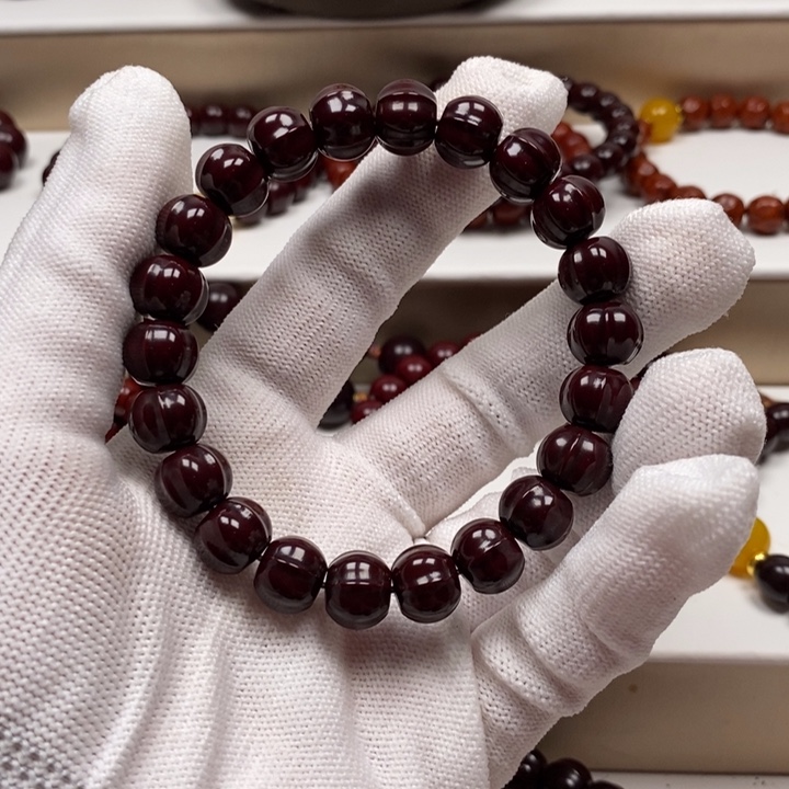 核桃手串/手链如*猴头雕刻