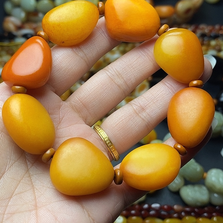 義***下手链未镶嵌和田玉