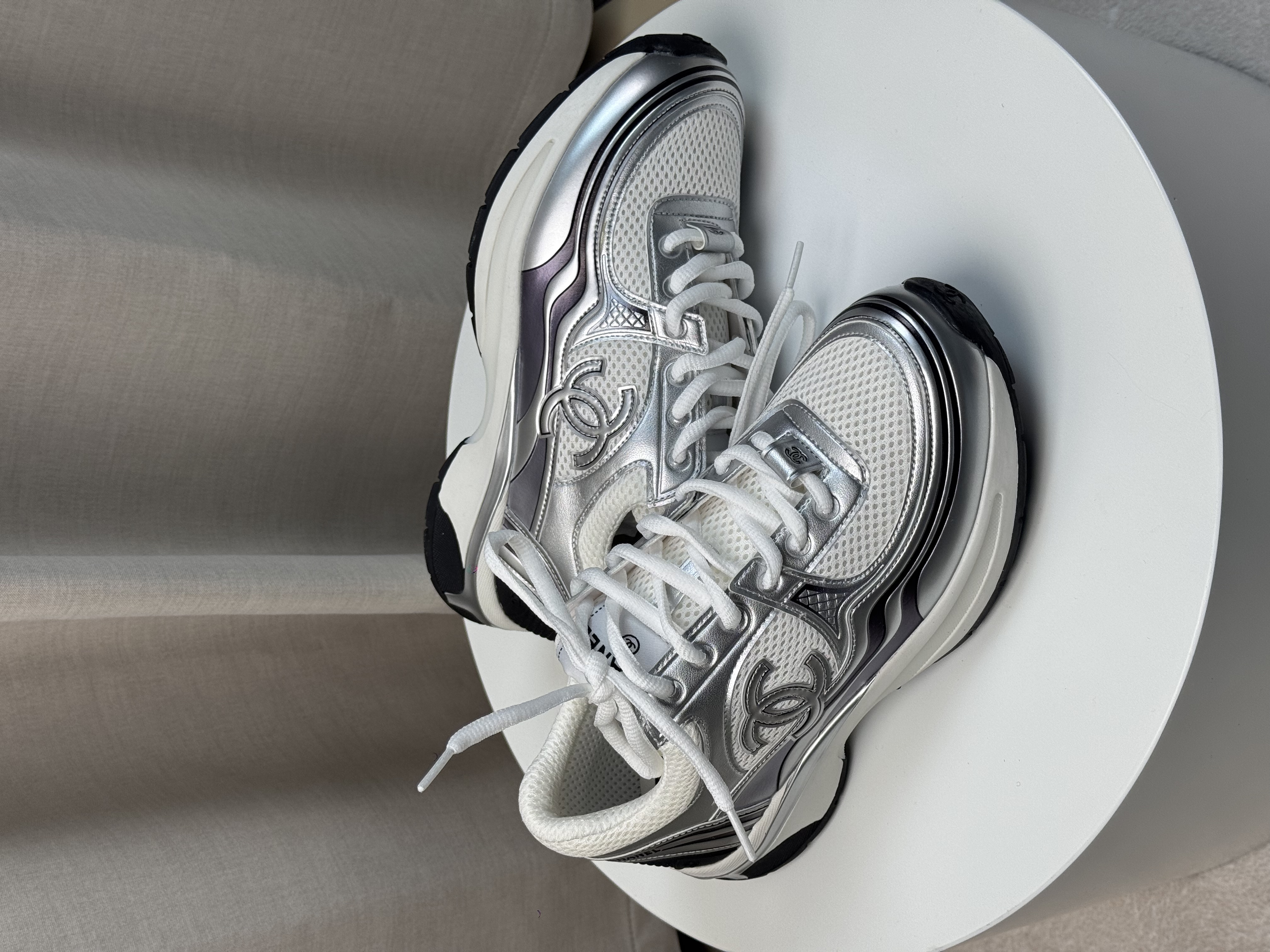 老爹鞋时尚黑色休闲鞋迷彩黑灰潮鞋低帮黑白潮流男士