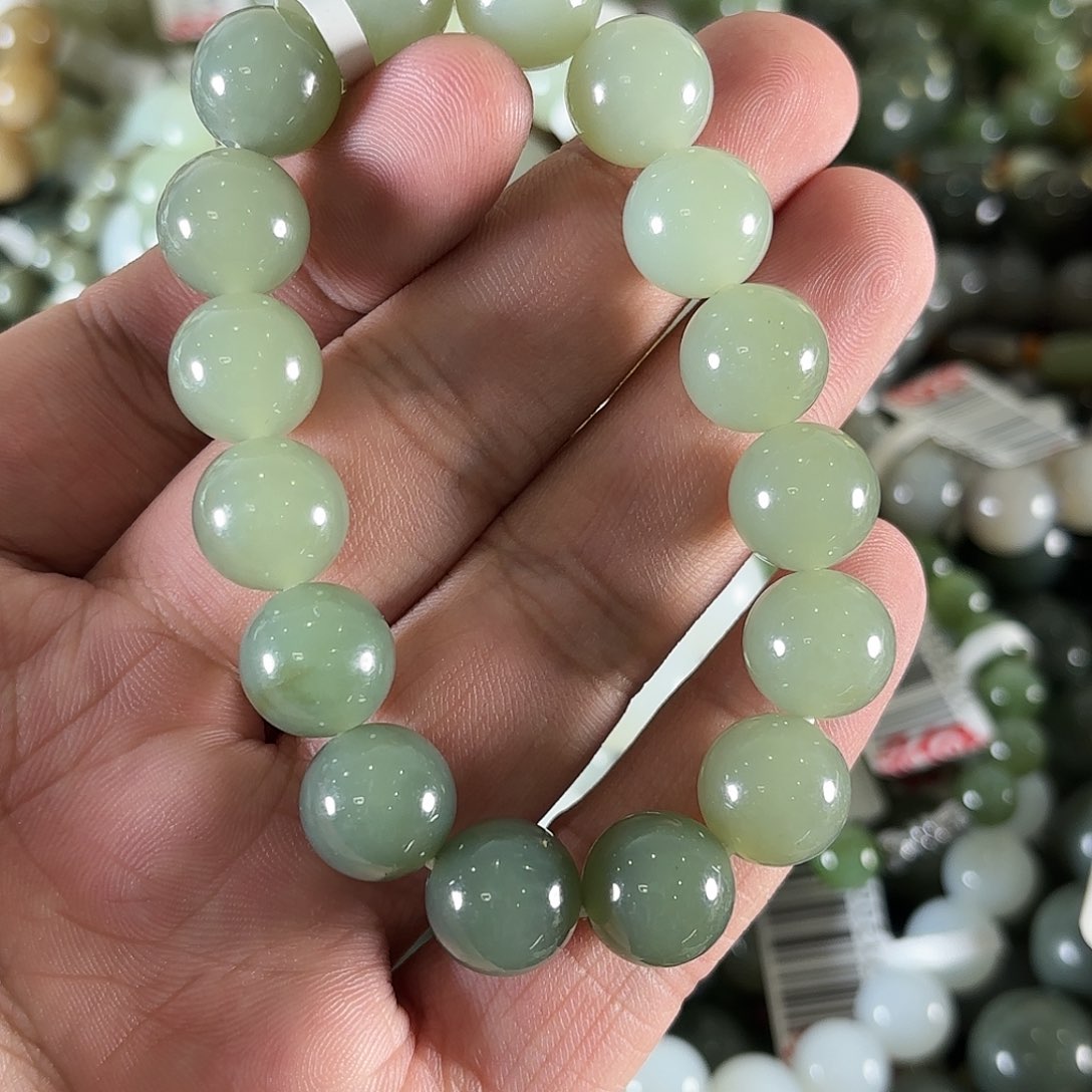 和田玉手链未镶嵌W262