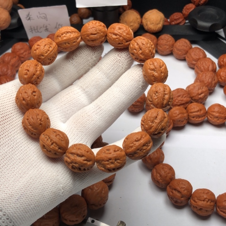 文玩核桃吊坠1.7粗筋京八棱