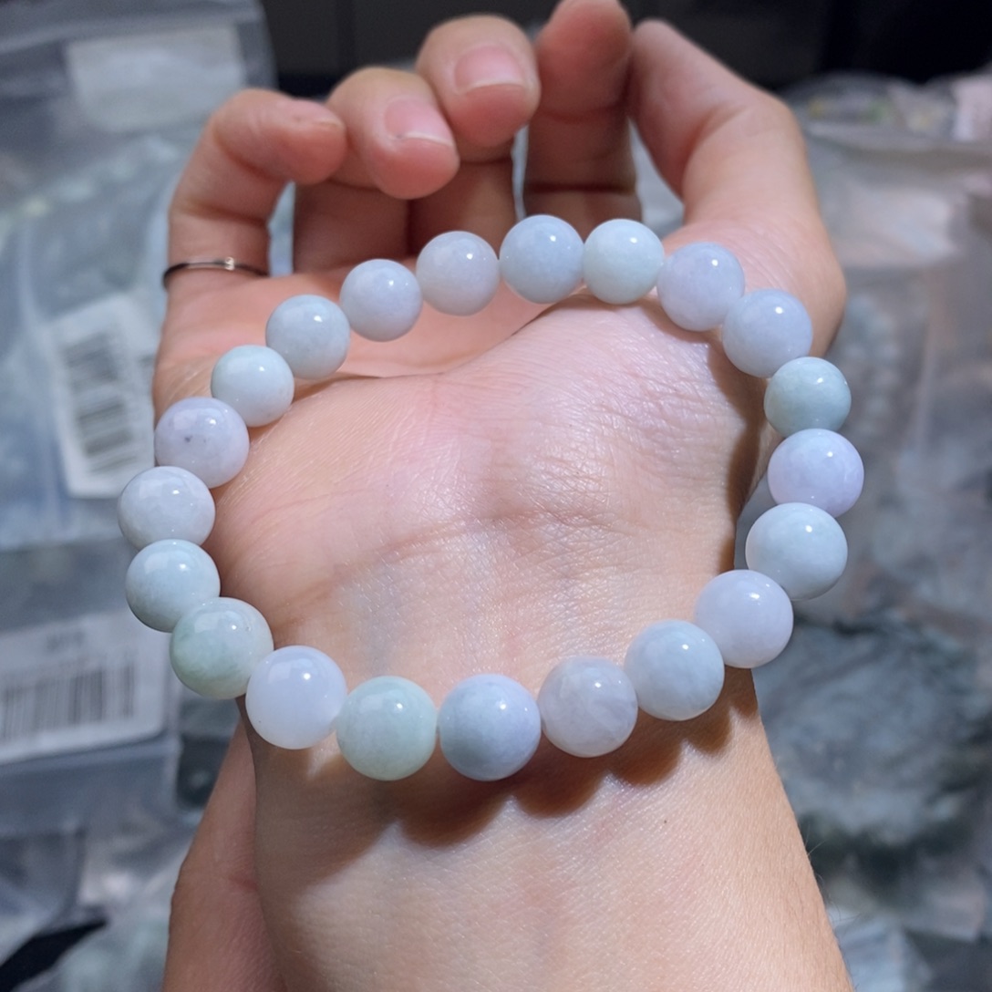 未镶嵌手串翡翠珠链