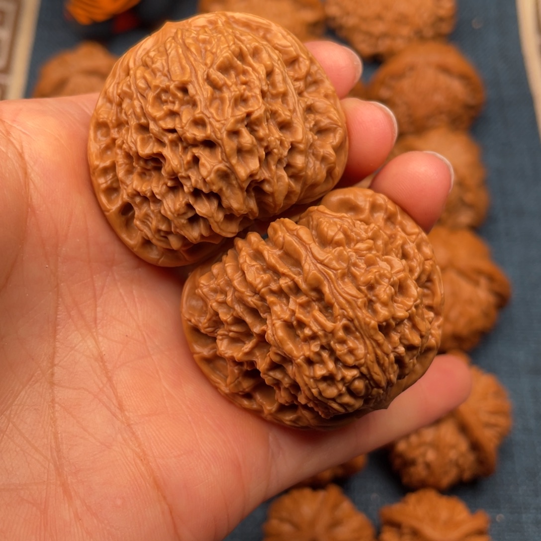 文玩核桃把件43球南疆