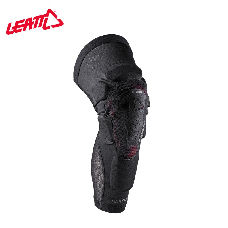 LEATT摩托骑行护膝软壳护腿越野速降防摔护具自行车ReaFlex加长型