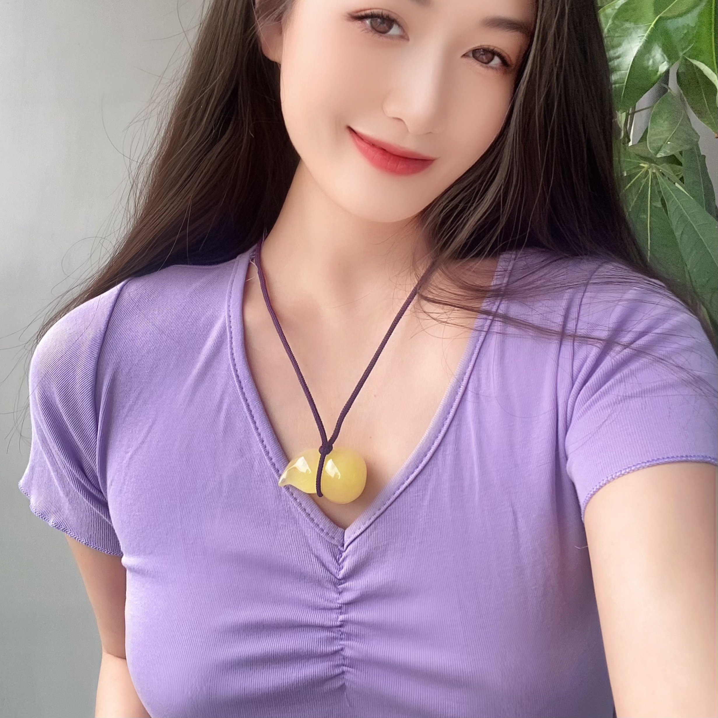 琥珀蜜蜡葫芦吊坠15g