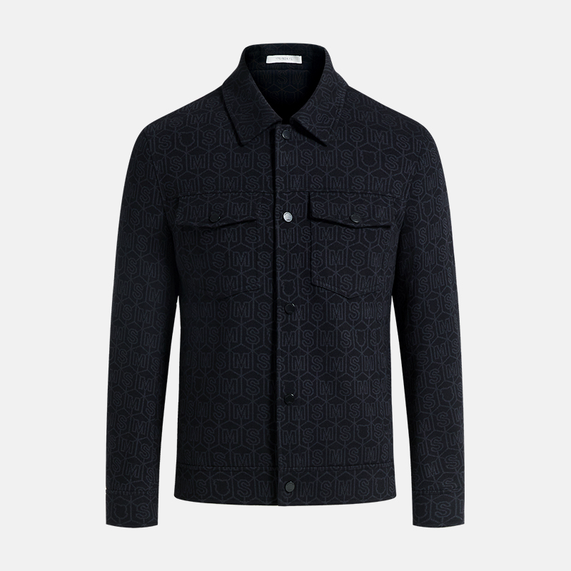 专柜秋冬/柒牌/毛呢茄克1/727D70950