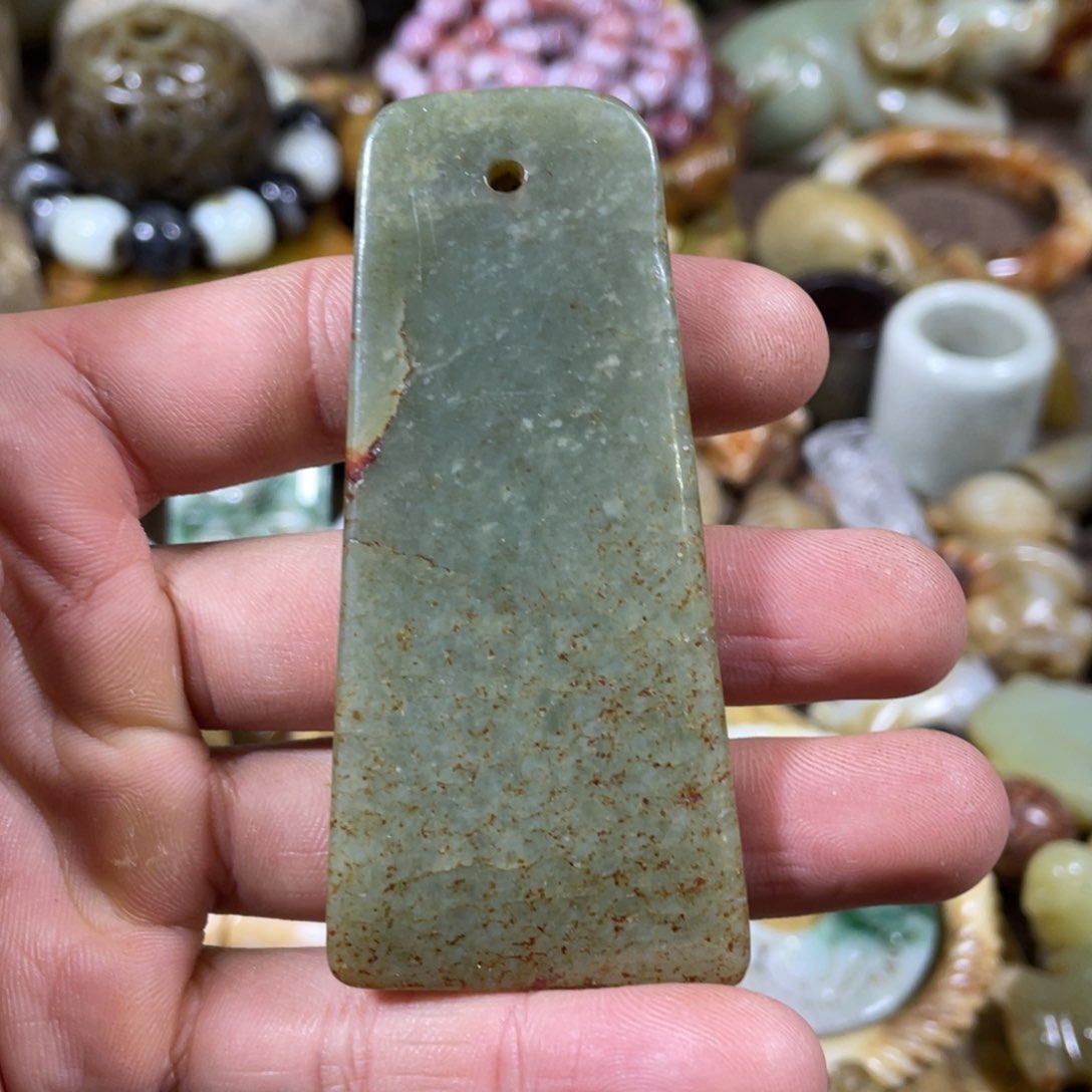 和田玉吊坠(不含链)未镶嵌