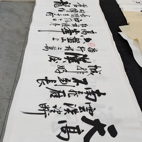 翰墨白武坤老师作品一副