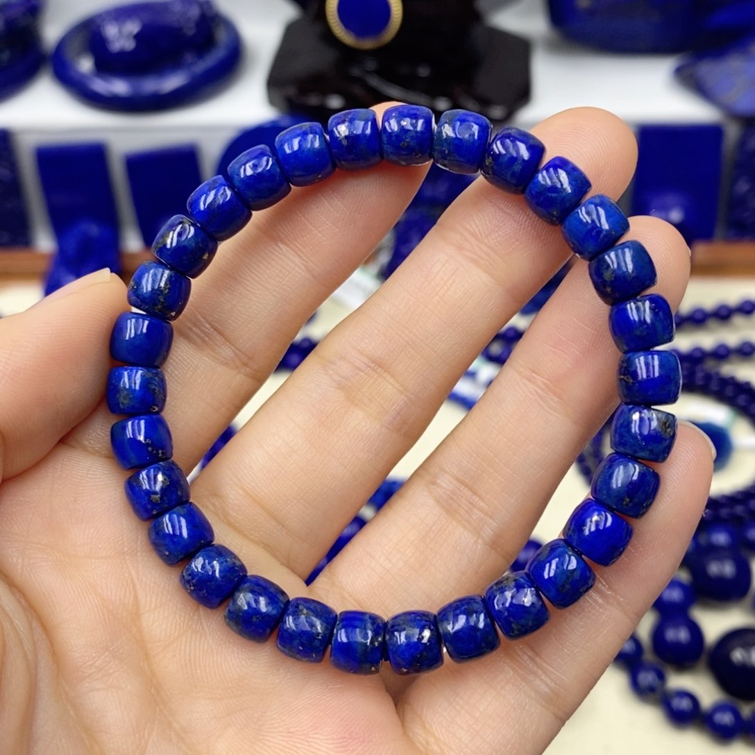 青金石手链未镶嵌