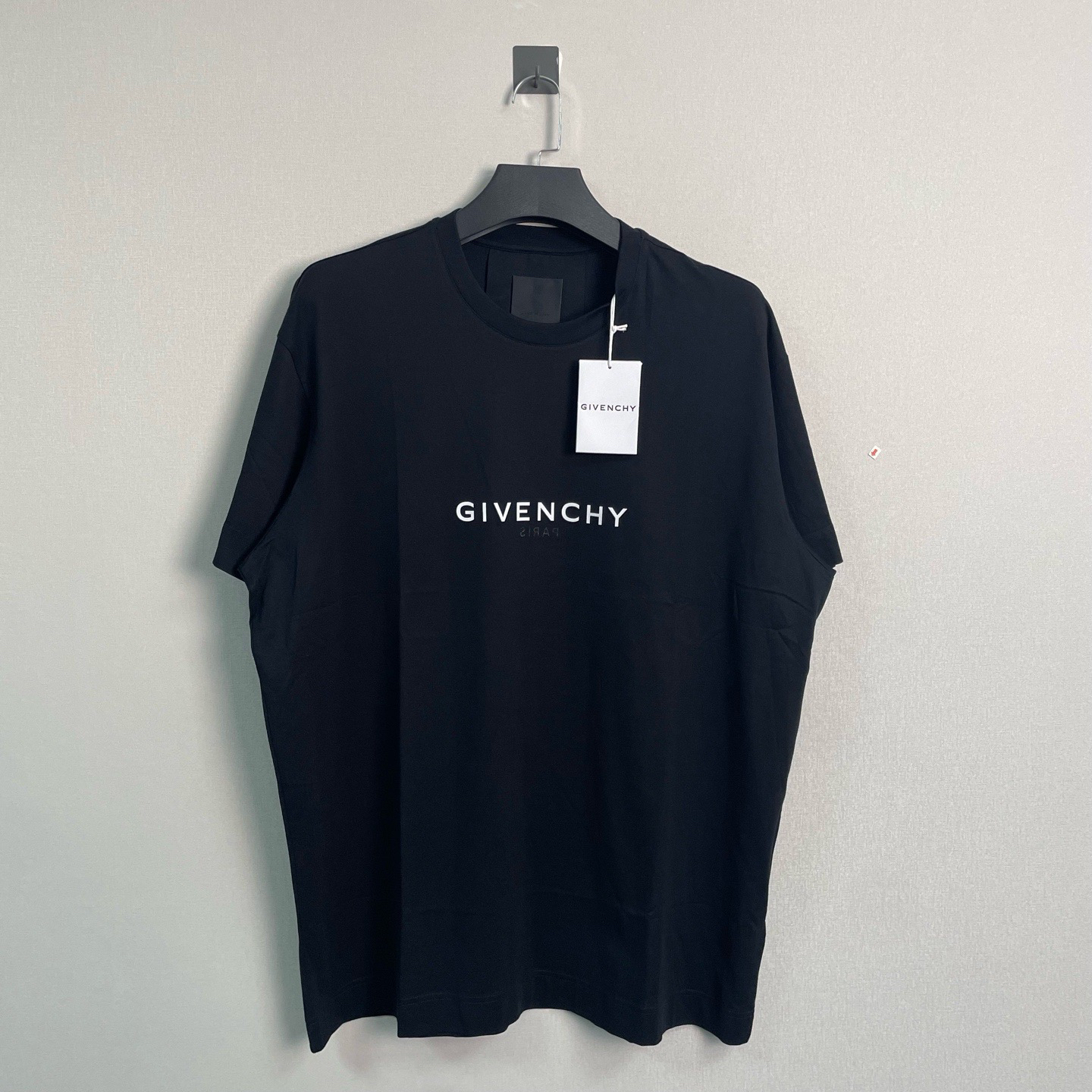 未使用 Givenchy/纪梵希 新款前后字母短袖/XL码/原吊牌/价6930