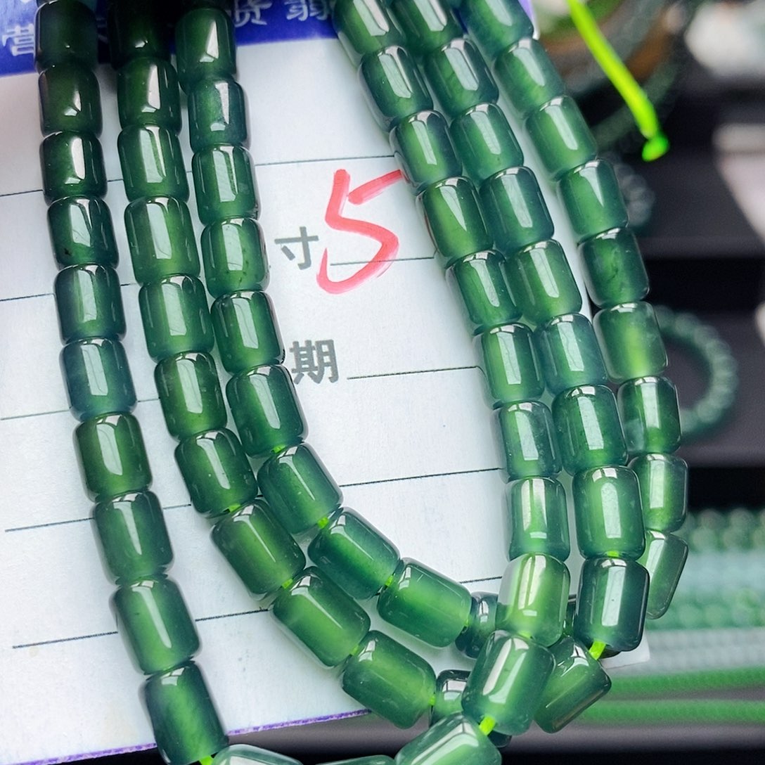 翡翠未镶嵌手链翡翠