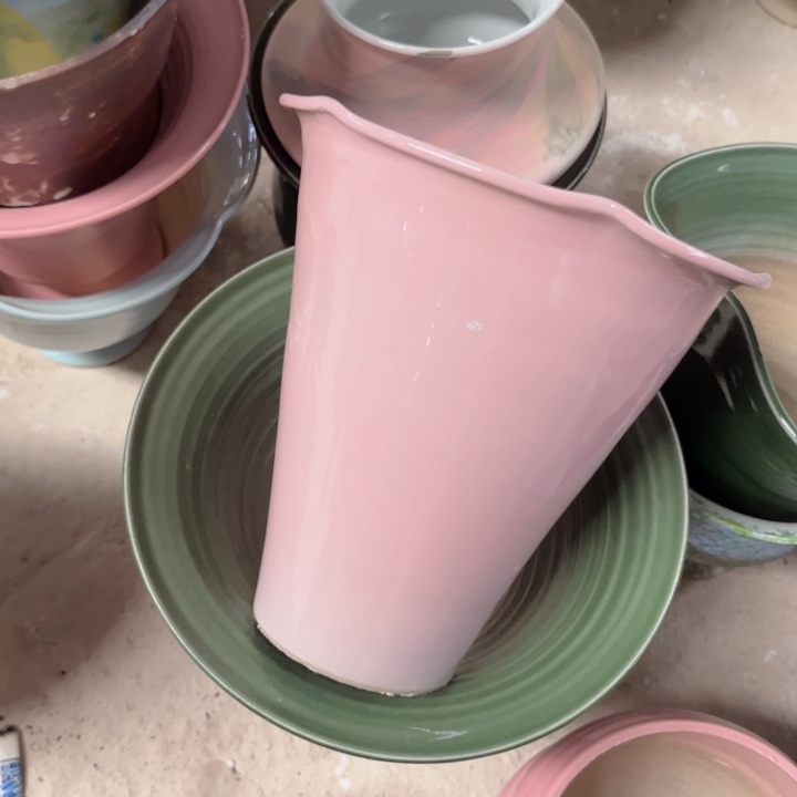 瓷片口14高16 景德镇陶瓷