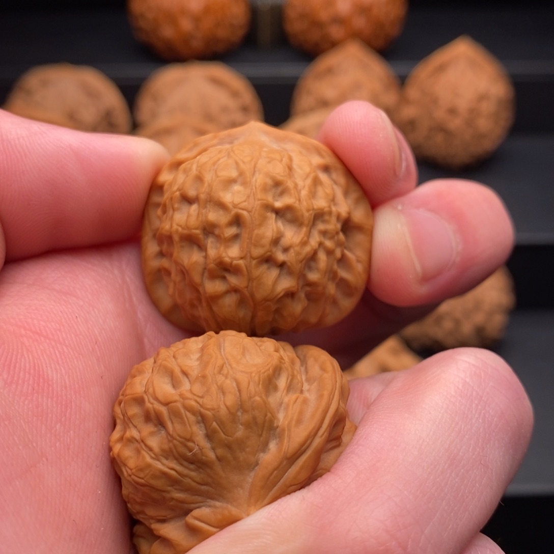 文玩核桃把件D****.石门