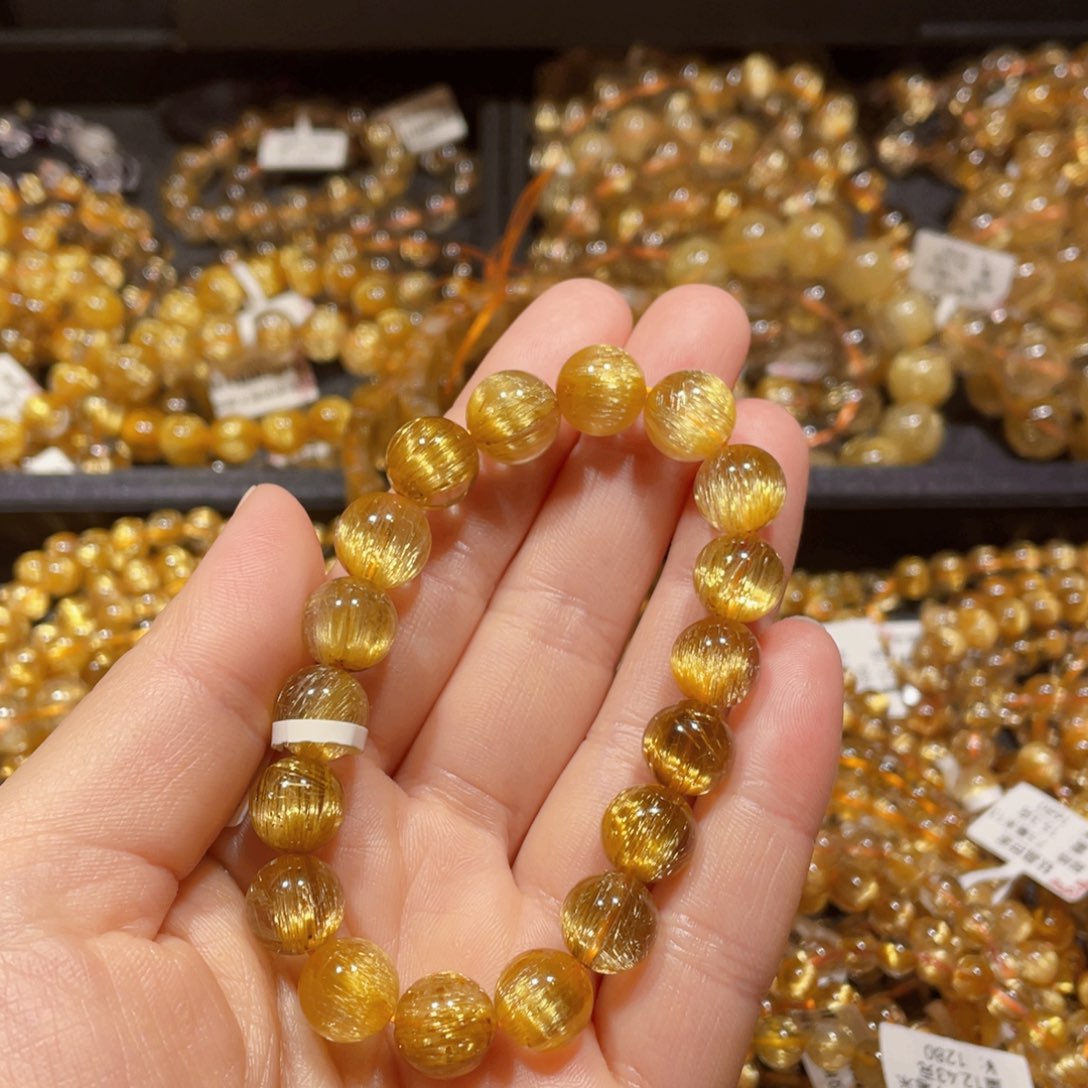 水晶手链未镶嵌天然水晶手链