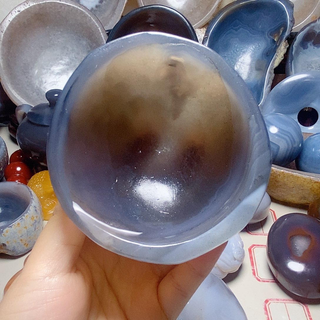 ****情玛瑙/玉髓未镶嵌，