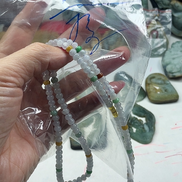 璟***瑶定制翡翠未镶嵌毛货