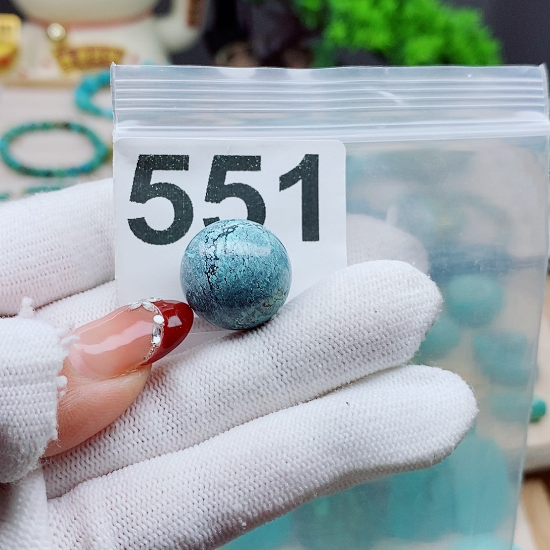 绿松石未镶嵌颈饰