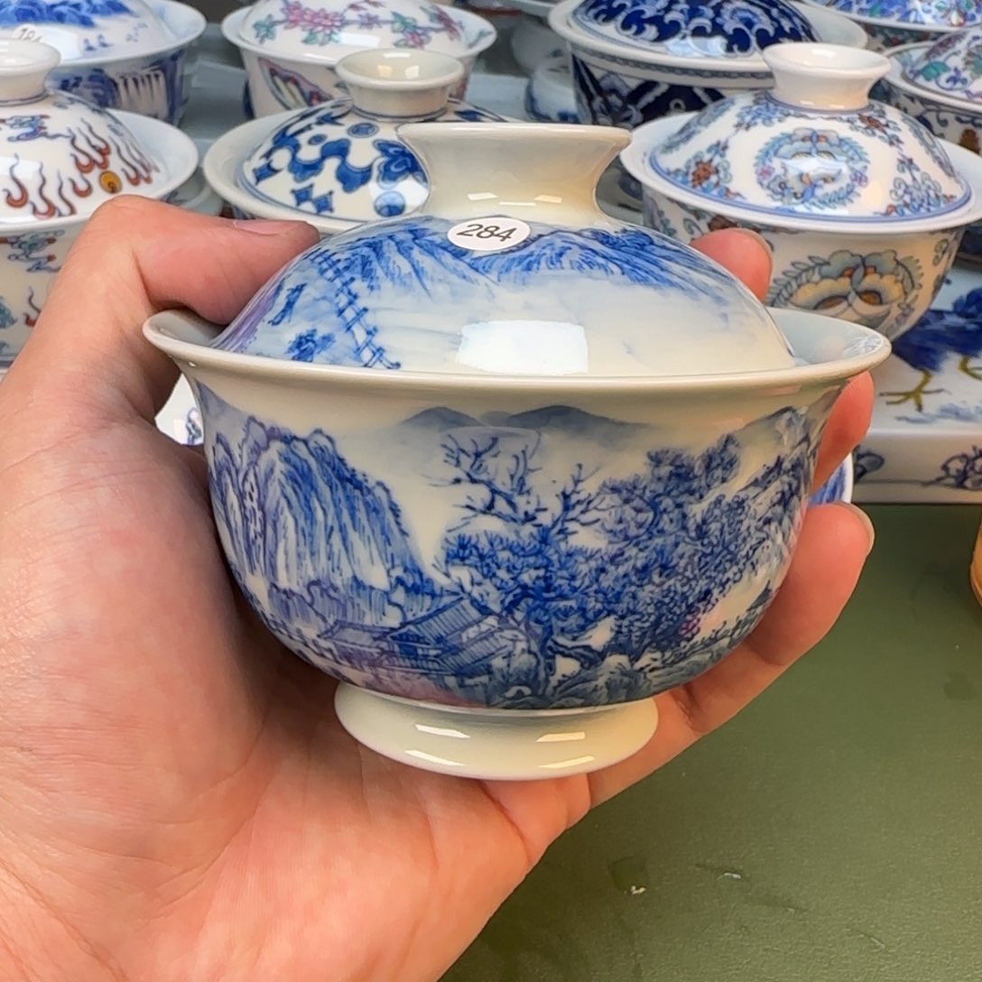 彦祖纯手工手绘茶具284