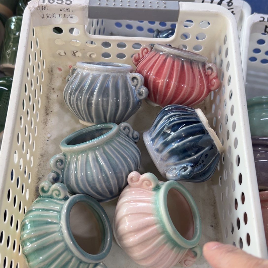 陶瓷陶瓷多肉花盆@@1655