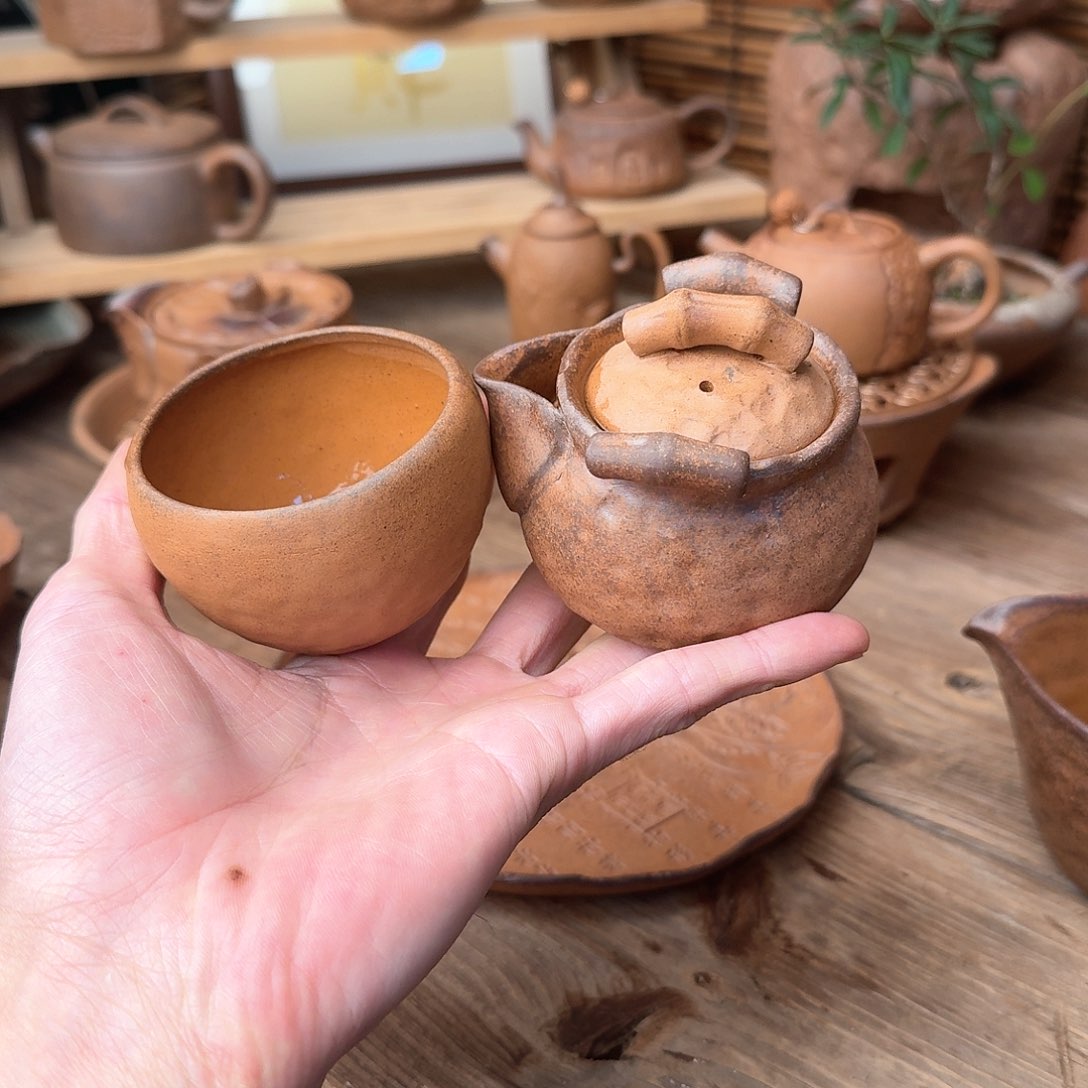 原矿老岩泥茶器系列