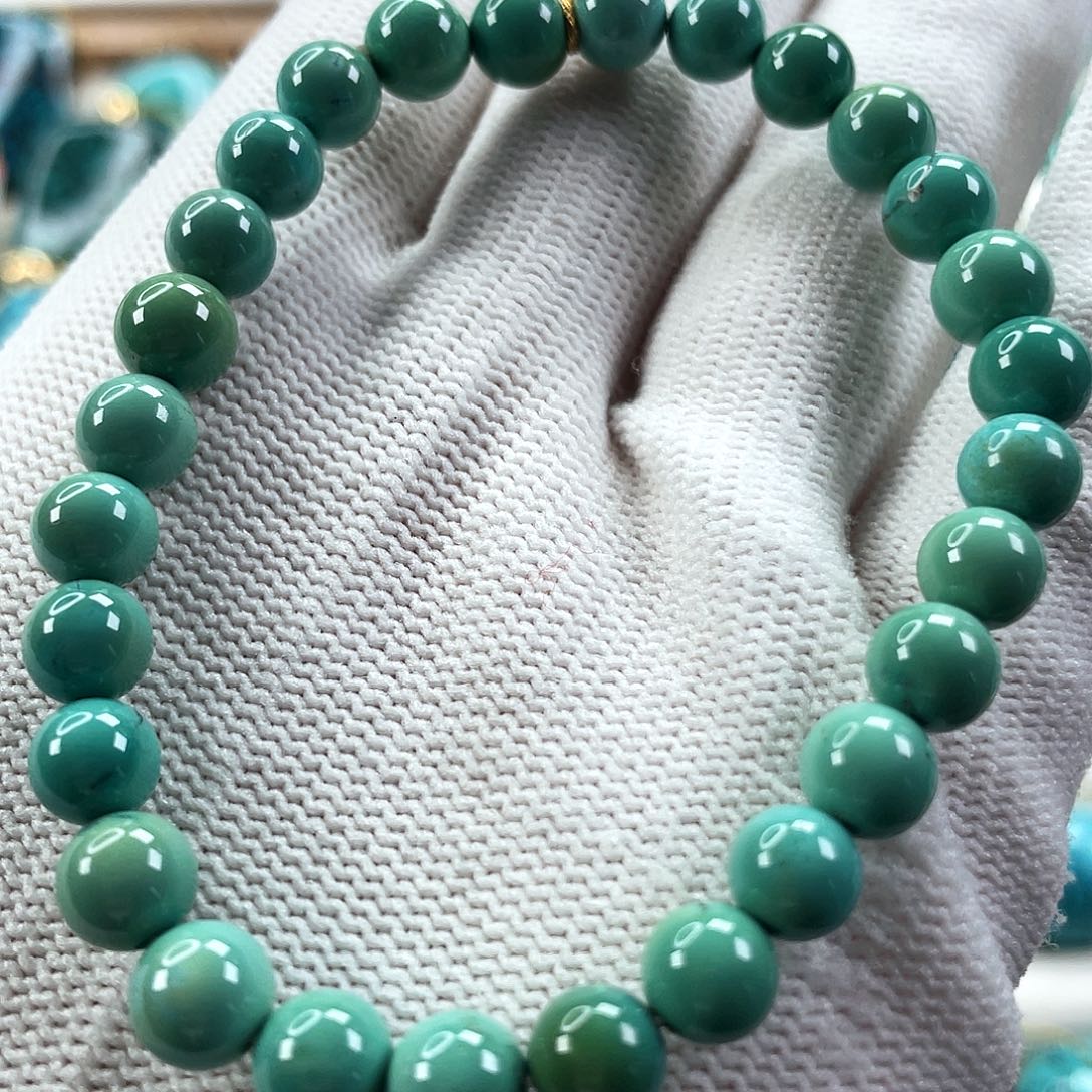 绿松石未镶嵌车挂